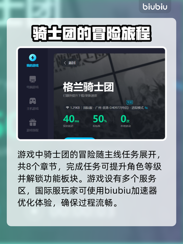 格兰骑士团✨闪退救星！必用加速器推荐🔥截图4