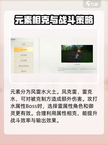 仙剑世界元素克制关系一览介绍截图2