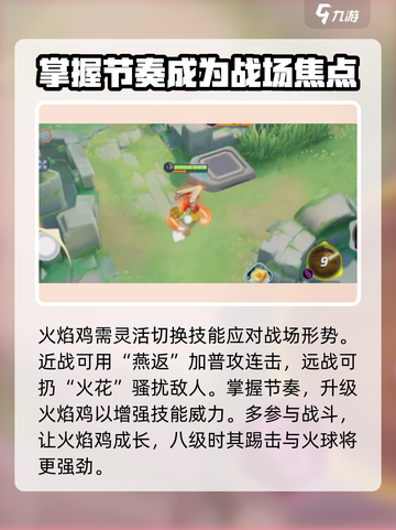宝可梦大集结火焰鸡怎么玩介绍截图4