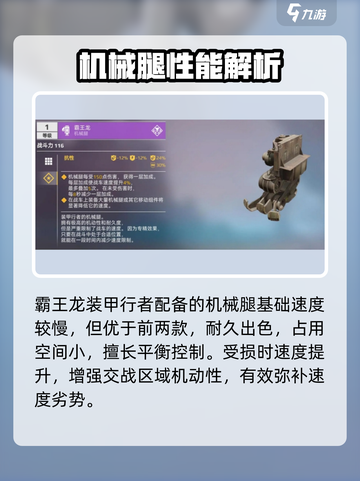🎮创世战车新手必看！入门机械腿全解析💥截图3