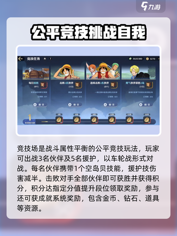 航海王壮志雄心🔥竞技场玩法全揭秘🎉截图2