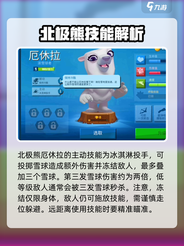 动物王者北极熊厄休拉玩法解析介绍截图2