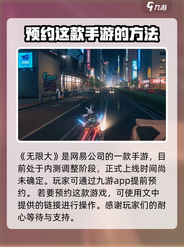 无限大游戏是哪个公司介绍截图2