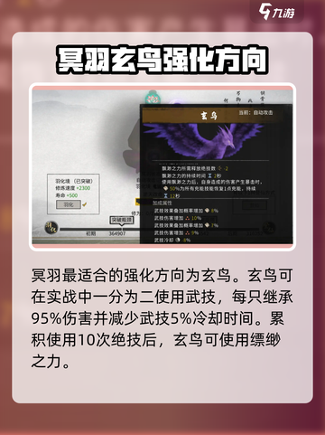 鬼谷八荒冥羽强化方向怎么选介绍截图2