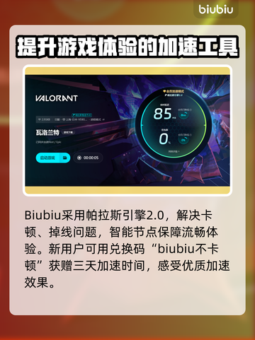 瓦洛兰特⚡加速器推荐，下载必备神器！截图4