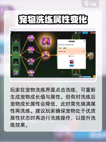 万龙觉醒🔥宠物洗练终极攻略✨助你战力飙升！截图3