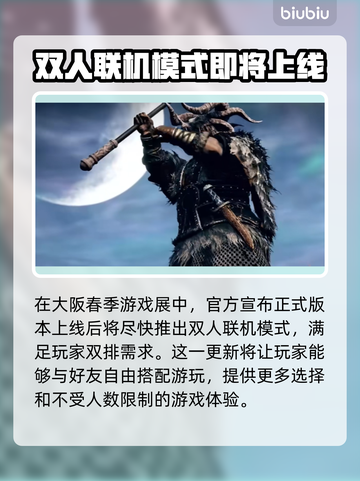 艾尔登法环黑夜君临🔥双人联机模式玩法揭秘🎮截图3