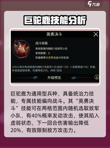 野兽领主新世界🔥巨驼鹿技能强度爆表💥必看！截图2