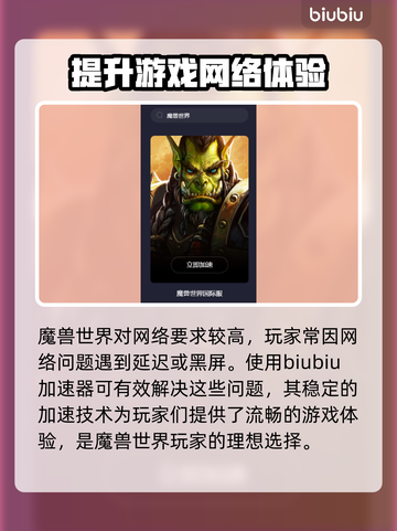 Wow美服加速器推荐🎉玩魔兽世界必备！截图2