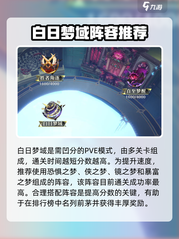 无尽梦回白日梦域怎么玩介绍截图2