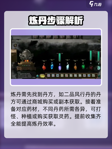 踏风行丹药怎么练介绍截图3