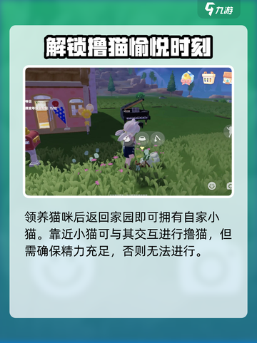 心动小镇怎么撸猫介绍截图3