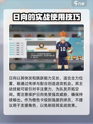 排球少年手游飞翔的少年是谁介绍截图4