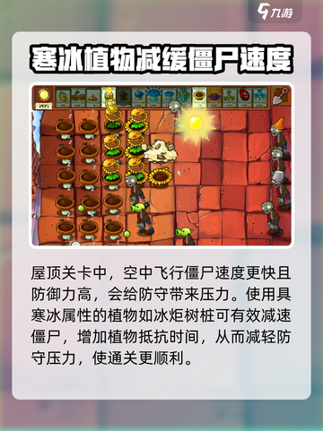 植物大战僵尸杂交版屋顶花园技巧介绍截图4