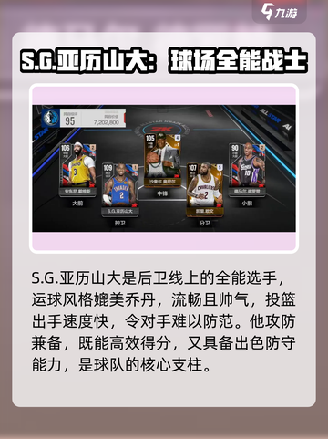 美职篮全明星亚历山大怎么样介绍截图2