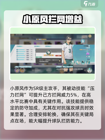 《排球少年手游》小原丰角色技能曝光💥截图2