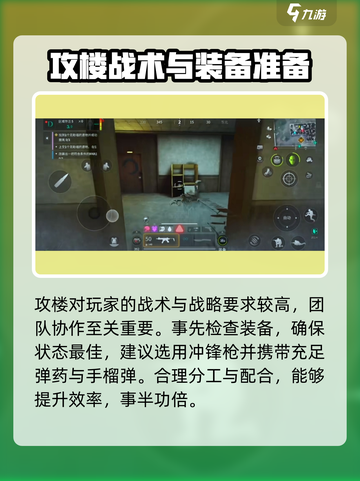 萤火突击攻楼技巧🔥游戏楼战必胜秘籍！截图2
