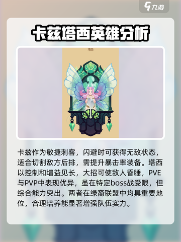 剑与远征2🔥绿裔英雄超强解析💎截图4