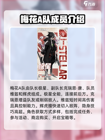 《晴空之下》梅花A队成员大起底💥截图3