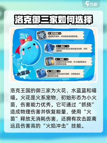 洛克王国世界御三家是什么介绍截图2
