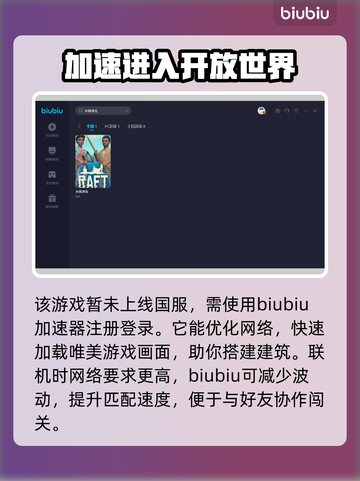 木筏求生🔥联机必备加速器推荐！🎉截图3