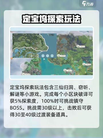 仙剑世界定宝坞在哪里介绍截图3