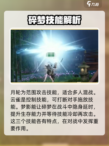 逆水寒碎梦pve技能搭配介绍截图5
