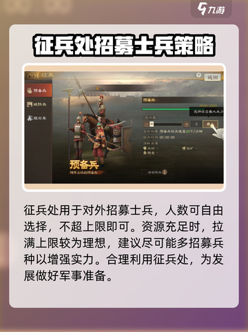 三国志战棋版征兵处有什么用介绍截图2