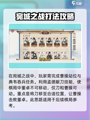 我在三国有个局宛城之战详细攻略介绍截图3