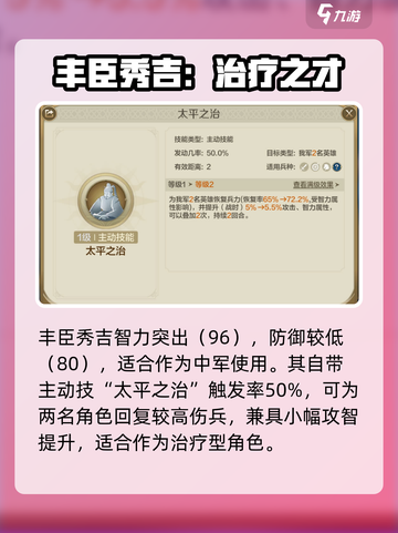 《世界启元》丰臣秀吉英雄定位大揭秘💥截图2
