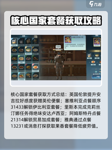 大航海时代传说各国套餐介绍介绍截图3