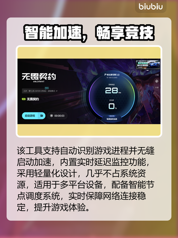🎮无畏契约掉帧救星！加速器推荐🔥截图4
