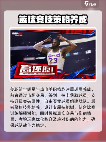 美职篮全明星和热血美职篮区别介绍截图4