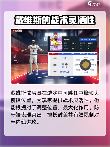 美职篮巅峰对决🔥最强中锋推荐来啦！截图4