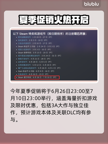 🔥2025Steam夏促DLC大爆料！🎮截图3