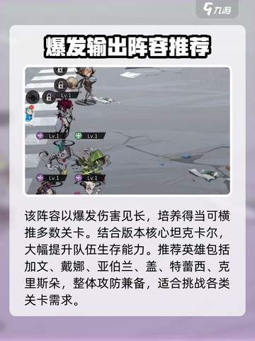 都市冒险高手最佳阵容推荐介绍截图4