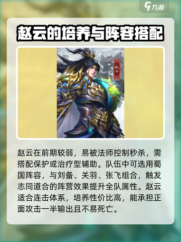 三国问鼎山河🔥赵云强度分析：神将必备！截图4