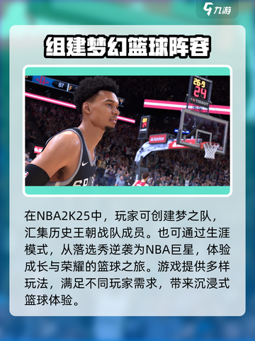 NBA2K25好玩吗介绍截图5
