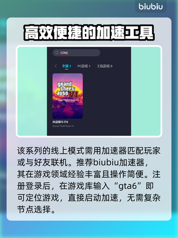 GTA6🔥侠盗猎车手6加速器推荐🎉截图3