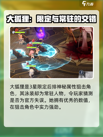 蔚蓝档案：大狐狸🔥角色全面揭秘！🎮截图3