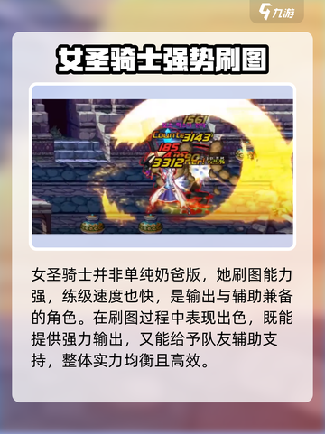 DNF手游：女圣骑士🔥超强职业评价来了！截图3