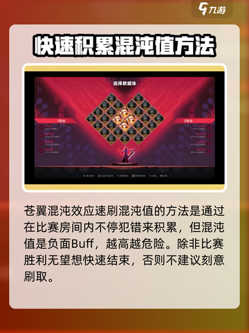 苍翼混沌效应⚡快速刷混沌值攻略🎉截图2