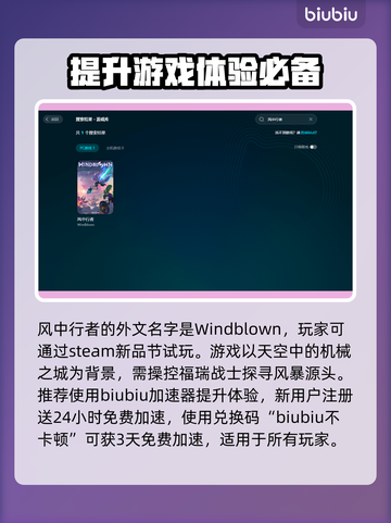 风中行者🔥Steam必备加速器推荐🚀截图2