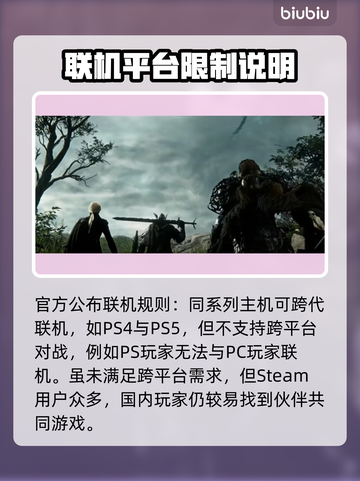 艾尔登法环黑夜君临联机方式💡跨平台玩法揭秘！截图2