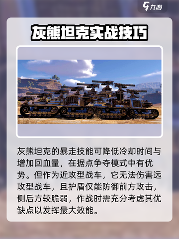 创世战车灰熊坦克介绍介绍截图5
