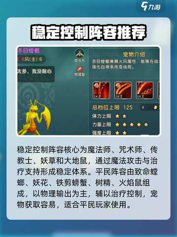 魔力宝贝复兴最强阵容搭配🔥游戏党必看！截图3