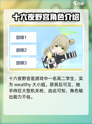 蔚蓝档案野宫怎么样介绍截图2