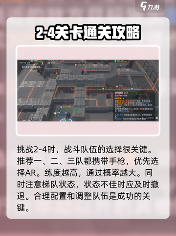少女前线夜战2-4通关秘籍💥轻松过图不求人！截图2
