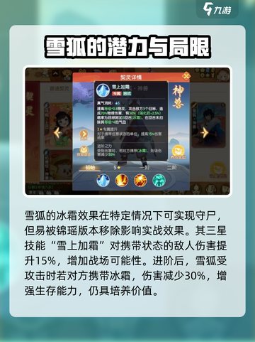 离火之境雪狐怎么样介绍截图3