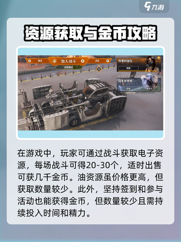 🎮创世战车金币秒赚攻略！💰快速获取技巧大公开！截图4